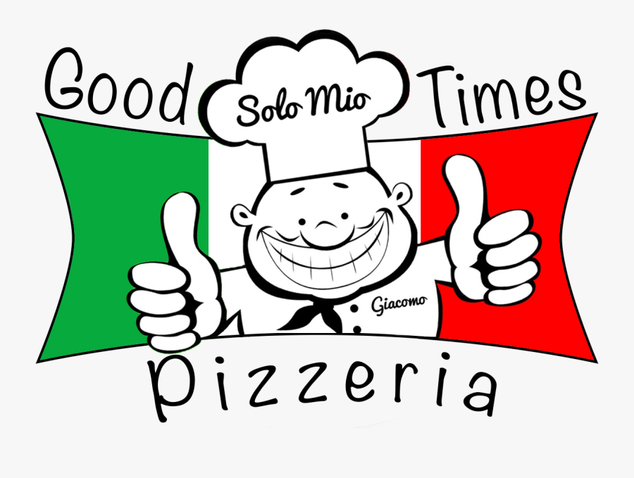 Good Times Pizzeria - French Thumbs Up, Transparent Clipart