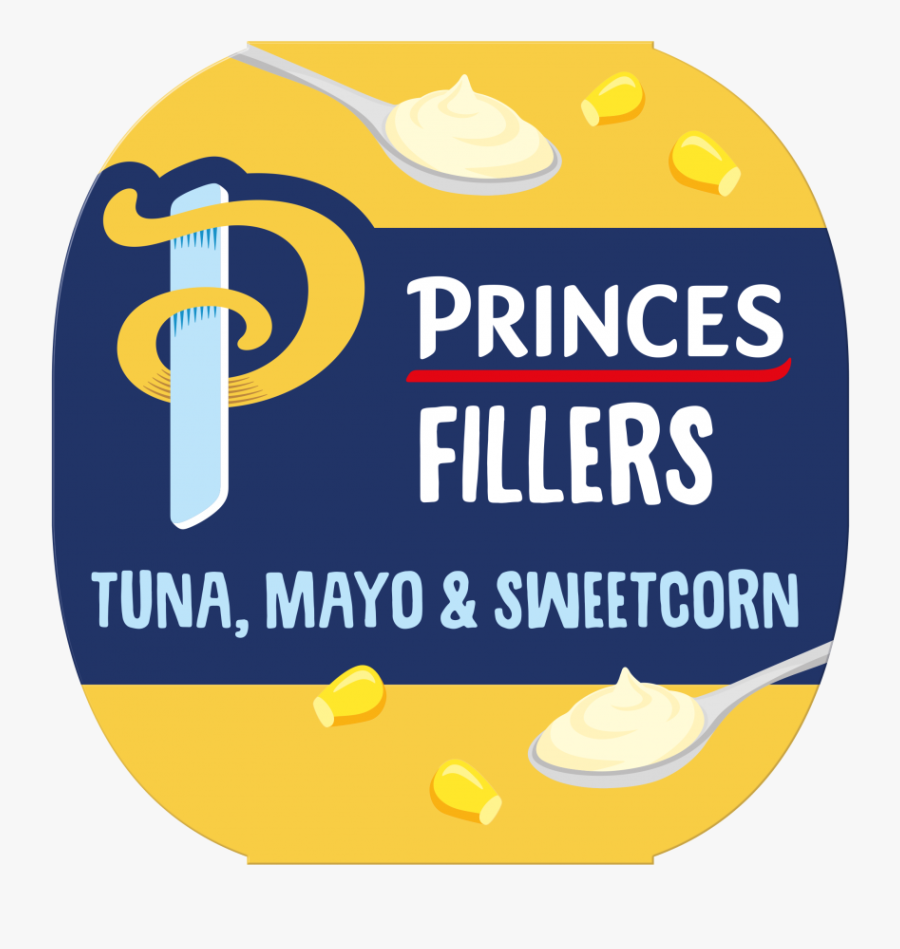 Tuna Mayo And Sweetcorn - Princes Tuna Fillers Tuna Mayo And Sweetcorn, Transparent Clipart