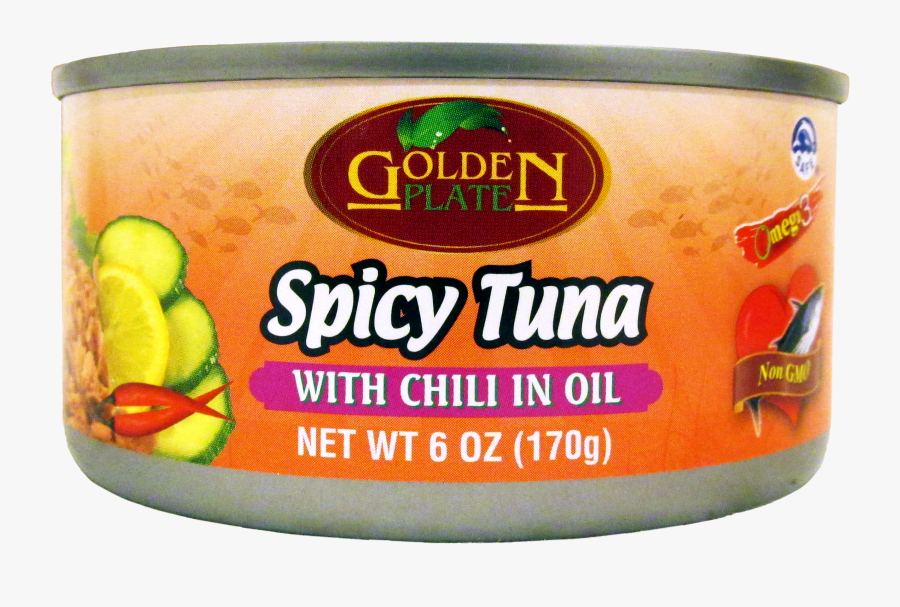 Clip Art Golden Plate Spicy Tuna - Ambrosia, Transparent Clipart