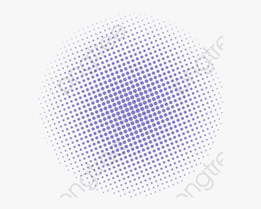 Polka Dot Circle - Pop Art Dots Png, Transparent Clipart