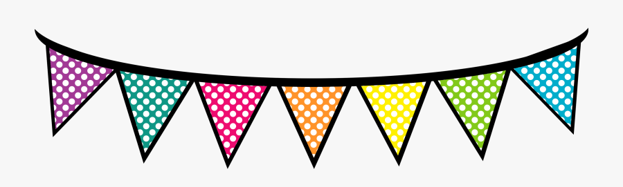 Kristina Bower Moody Elementary - Polka Dot Banner Png, Transparent Clipart