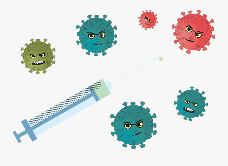 Influenza Flu Disease Virus Vaccination Syringe - Influenza Png, Transparent Clipart