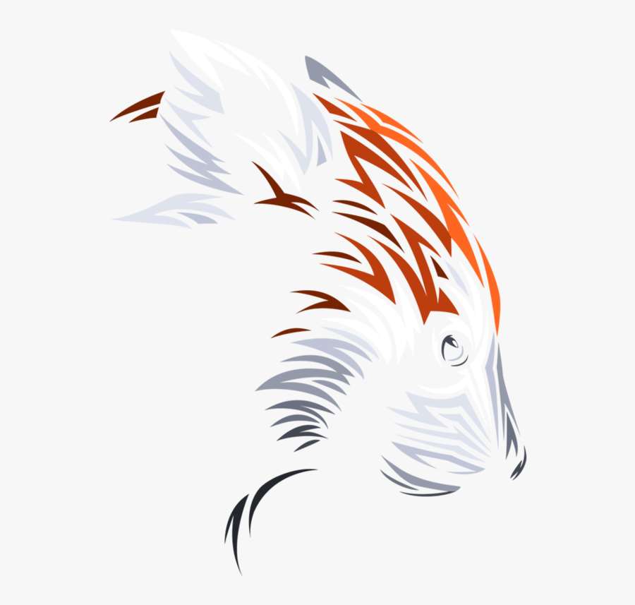 Red Panda Clipart Tribal - Tribal Red Panda Design, Transparent Clipart