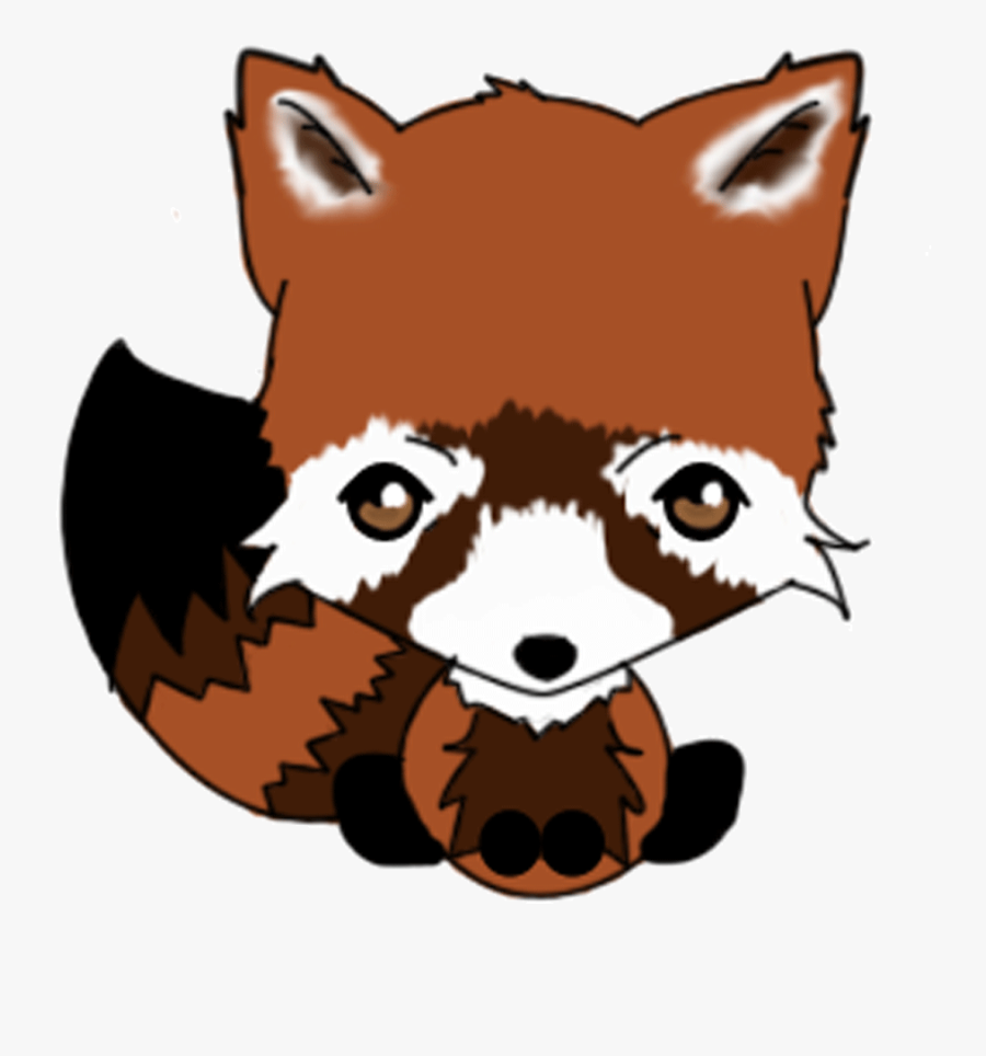 Red Panda Chibi Clipart , Png Download - Red Fox, Transparent Clipart