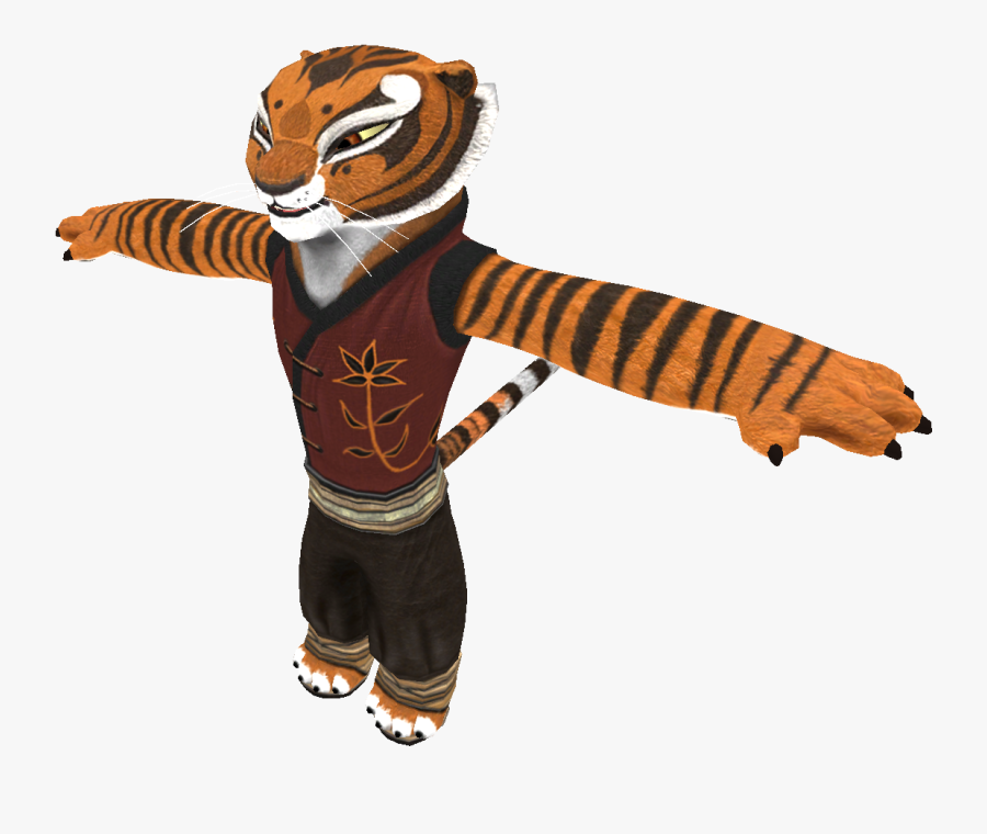 Kung Fu Panda Clipart Red Panda - Kung Fu Panda Tigress Png, Transparent Clipart