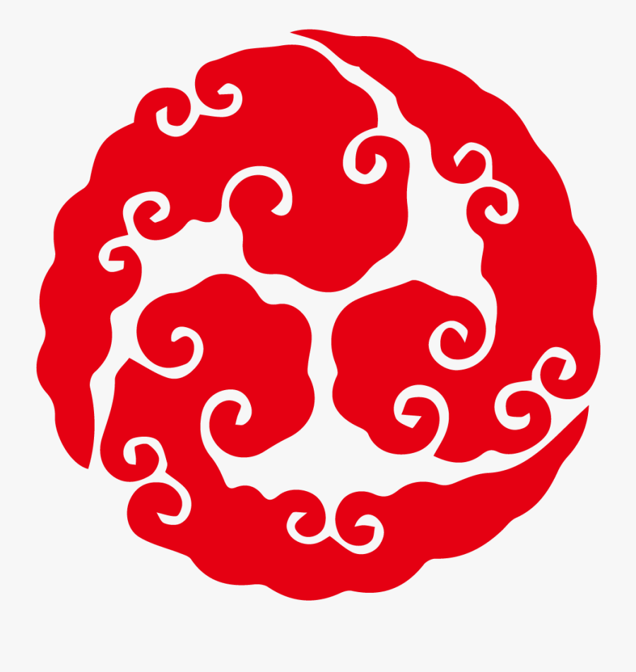 Kissing Clipart Big Red - 卷 云 纹, Transparent Clipart