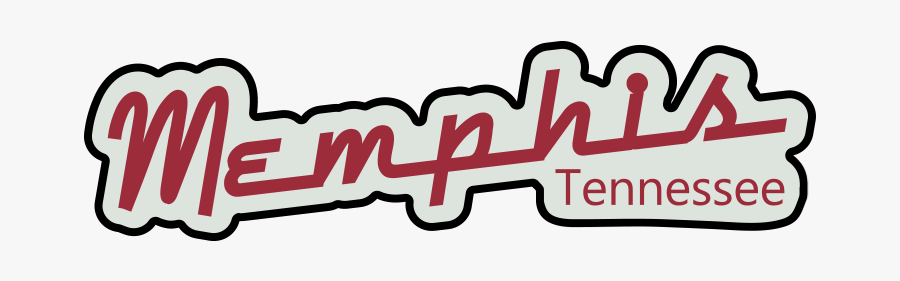 Memphis Tennessee Retro Sign Png Graphic Cave - Vector Memphis Tennessee Png, Transparent Clipart