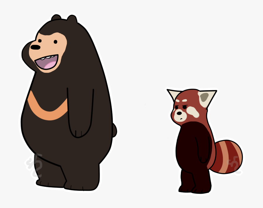 Sun Bear Animated Clipart - Giant Panda, Transparent Clipart