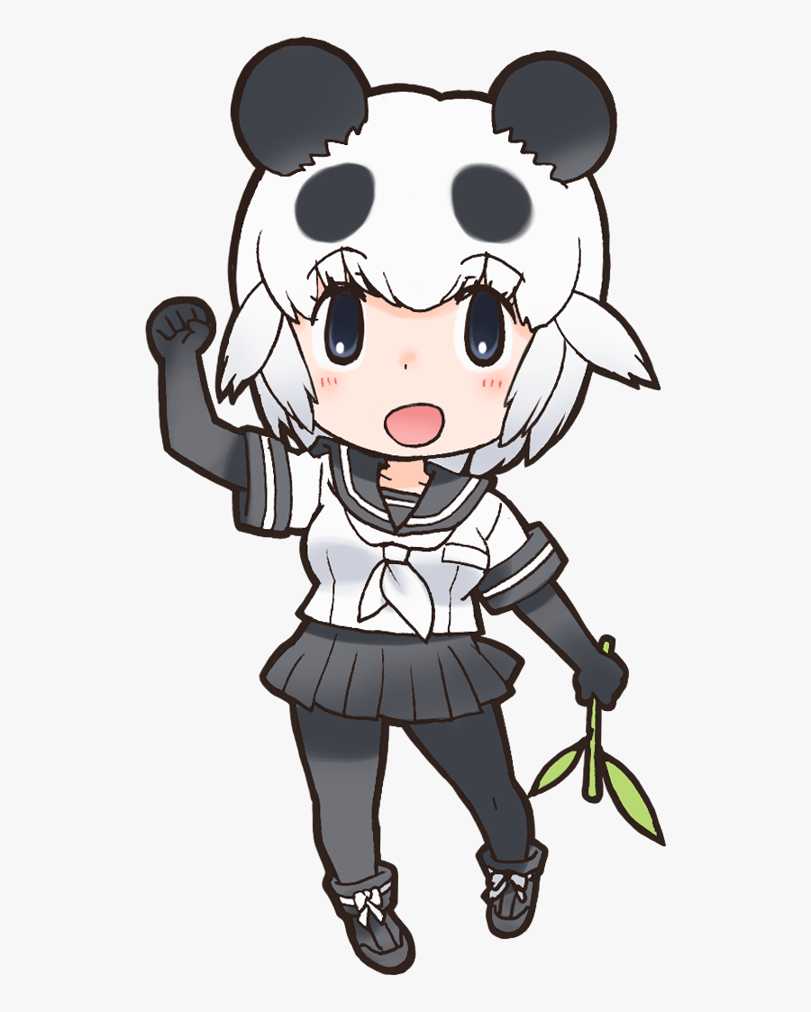 Clipart Panda Giant Panda - Giant Panda Kemono Friends, Transparent Clipart