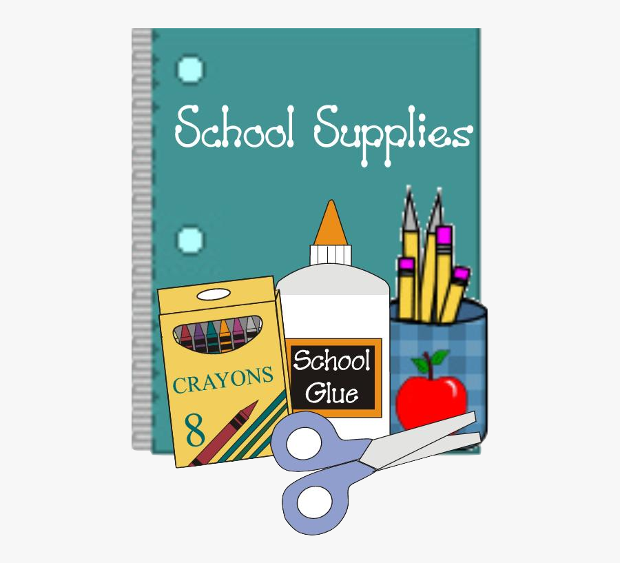 Course Clipart School Supply - School Supplies Free Clipart, Transparent Clipart