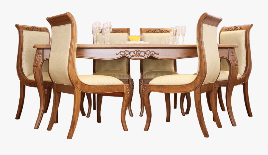 Dining Room Furniture Chandigarh - Dining Table Design Png, Transparent Clipart