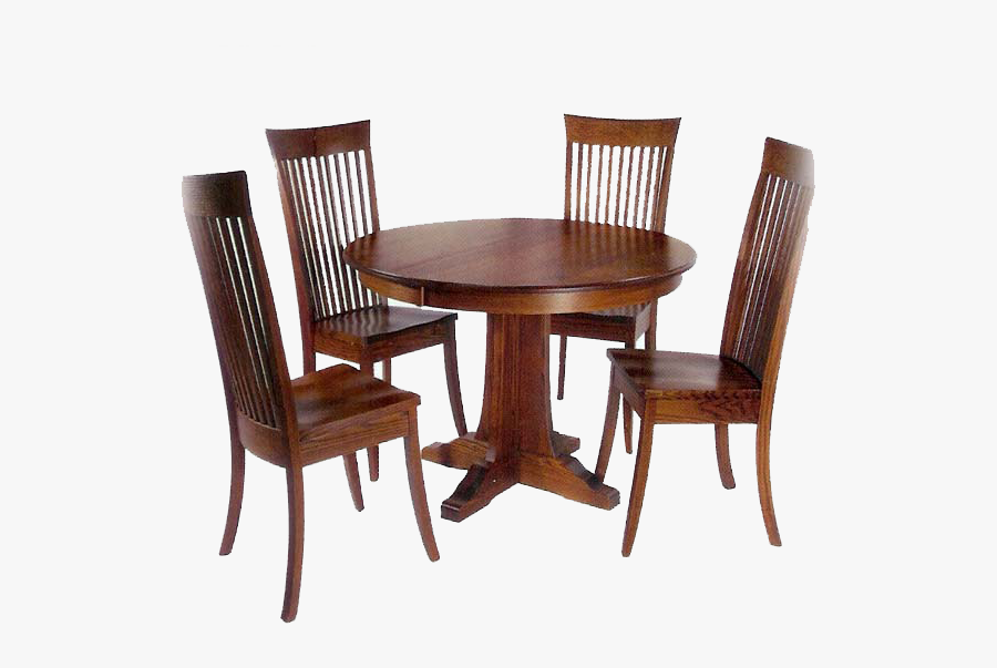 Solid Wood Dining Room Furniture - Dining Room Table Transparent, Transparent Clipart