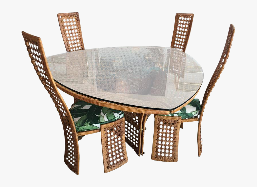 Sophisticated Danny Ho Fong Rattan & Wicker Dining - Dining Room, Transparent Clipart