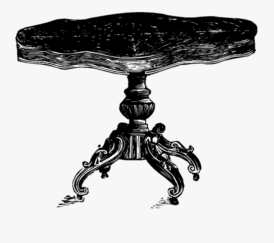Round Dining Table Clip Art Free Clipart Images - Png Old Dining Table Clip Art, Transparent Clipart