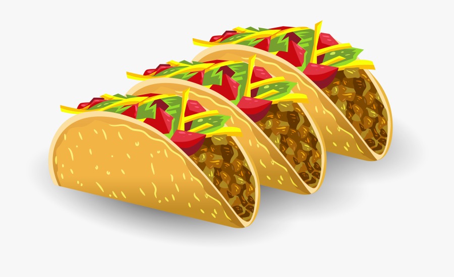 Dessert Junk Food Clipart - Tacos Al Pastor Vector, Transparent Clipart