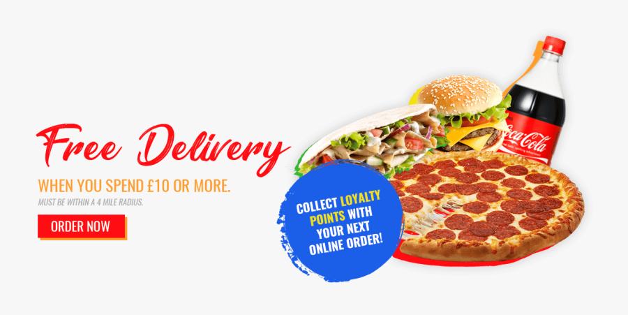 Transparent Delivery Van Clipart Png - Fast Food, Transparent Clipart