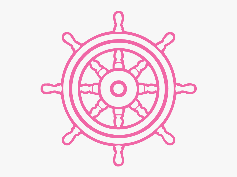 Transparent Ships Wheel Clipart - Timão De Navio Vetor, Transparent Clipart