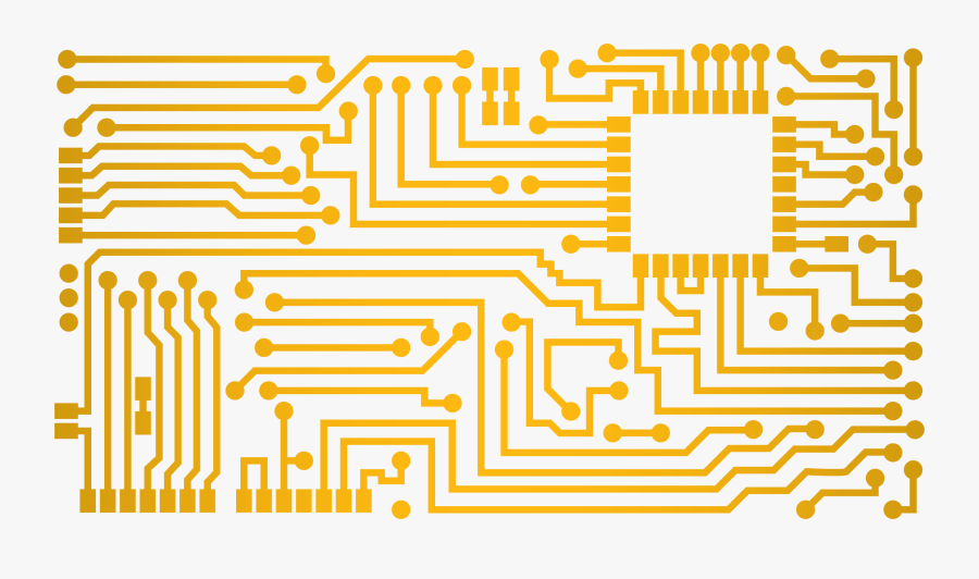 Circuit Diagram Printed Electric Circuit Board Png - Circuit Board Png Free, Transparent Clipart