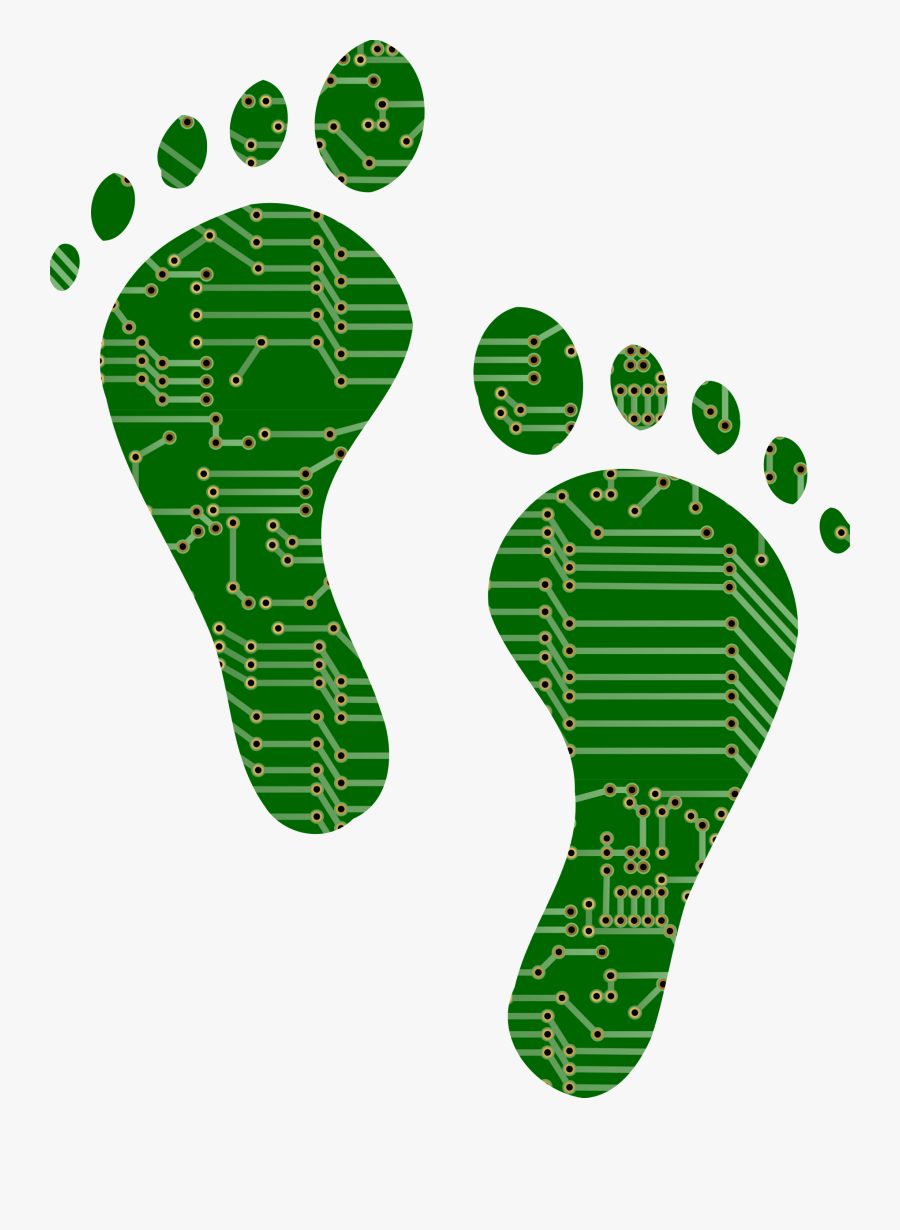 Leaf,area,tree - Transparent Feet Clipart, Transparent Clipart