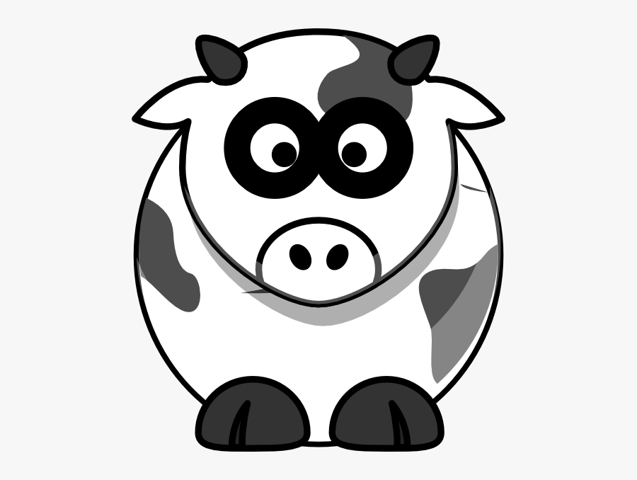 Clipart Cartoon Cow, Transparent Clipart