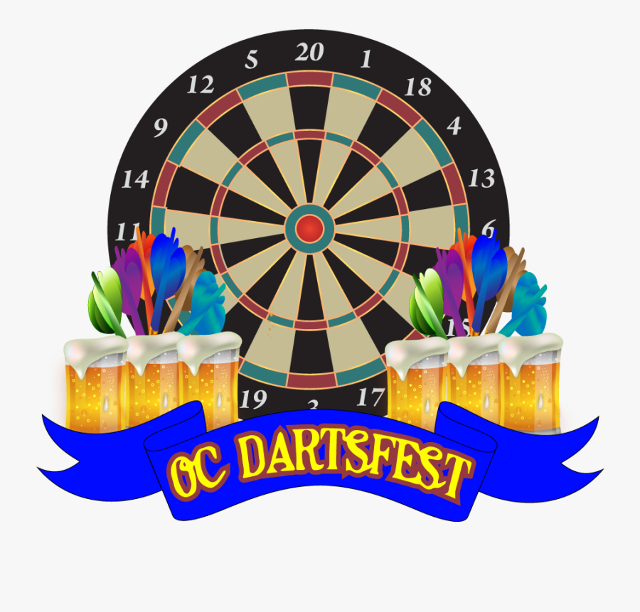 Dart Clipart Absolutely - Dart Board, Transparent Clipart