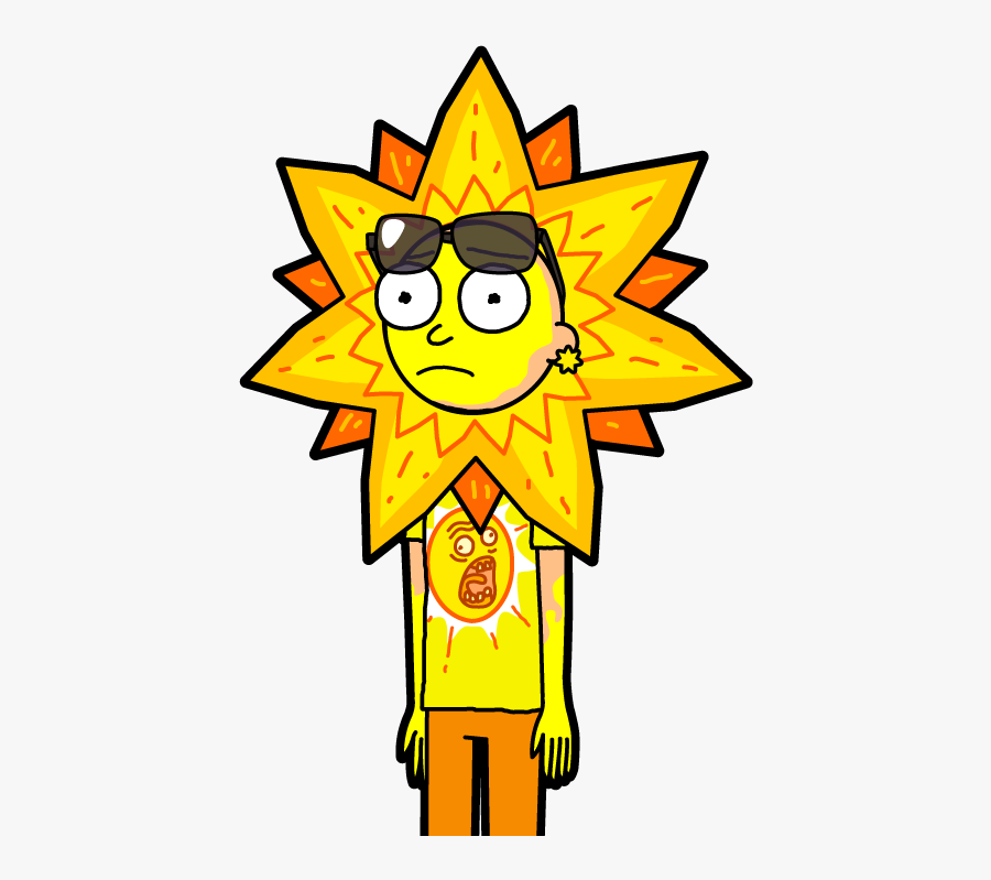 Pocket Mortys Sun And Moon Clipart , Png Download - Pocket Mortys Sun Morty, Transparent Clipart