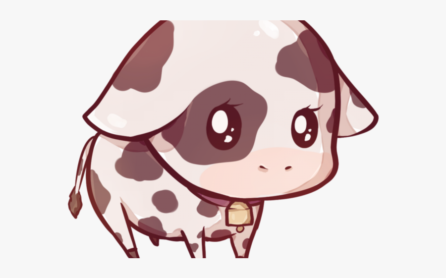 Money Cow Cliparts - Kawaii Cows, Transparent Clipart