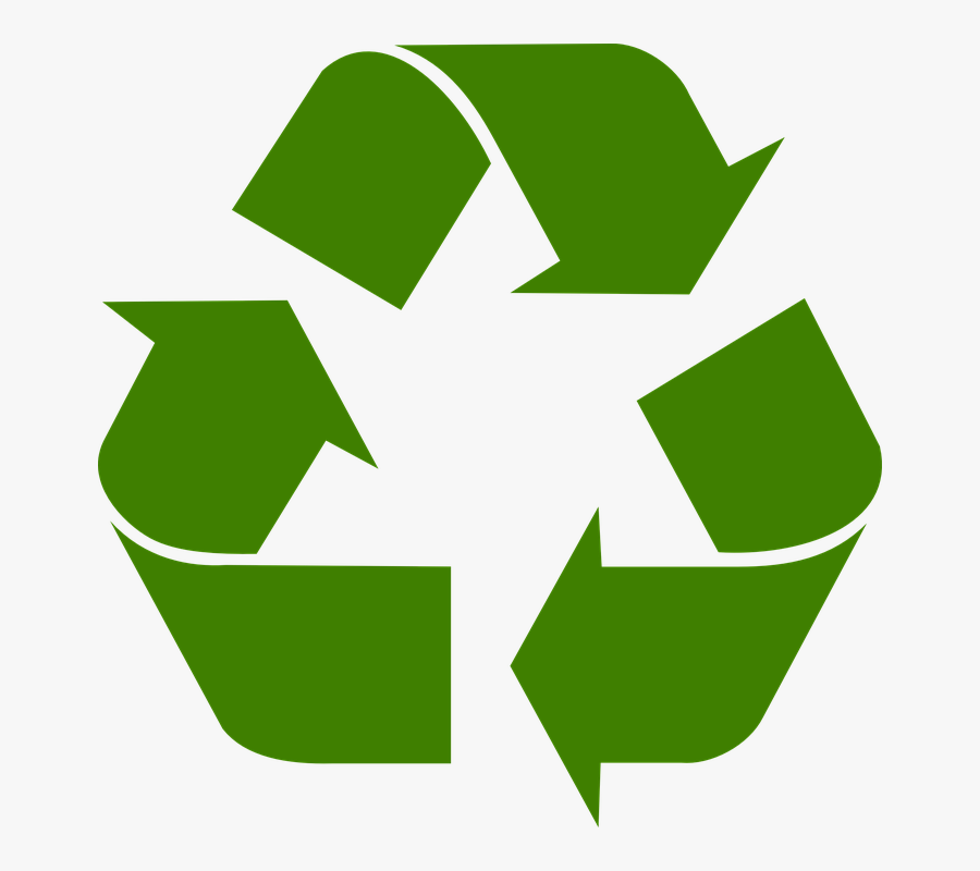 Recycle Symbol, Transparent Clipart