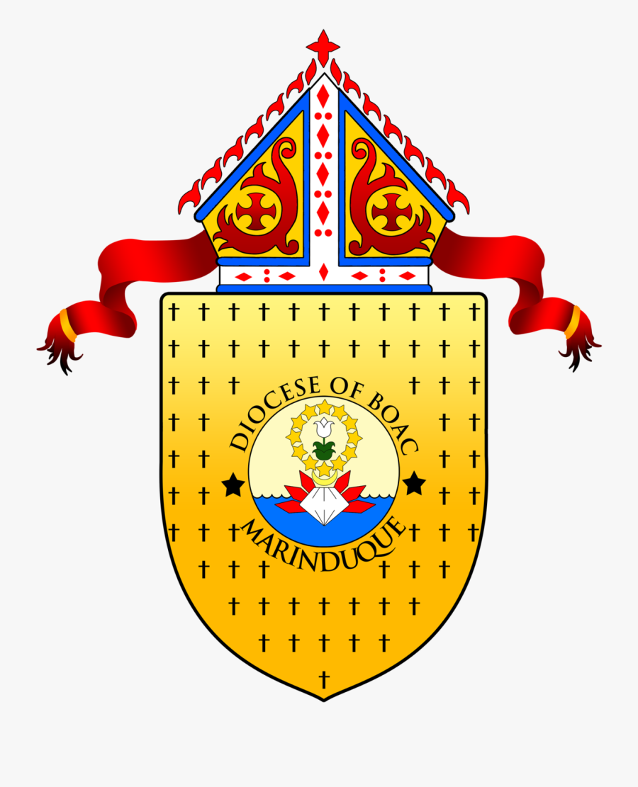 Roman Catholic Diocese Of Boac Seal - Roman Catholic Diocese Of Boac, Transparent Clipart