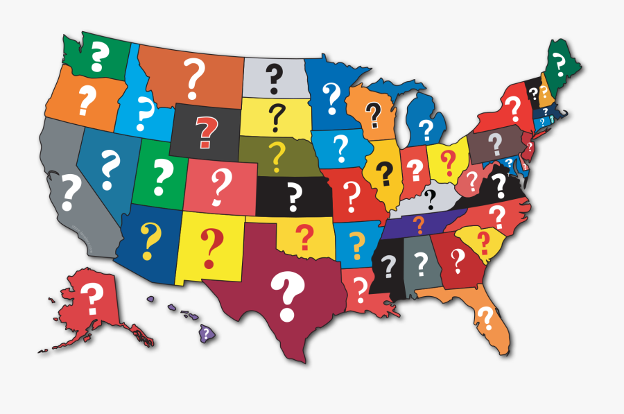 Where Should I Retire - American Fast Food Map, Transparent Clipart