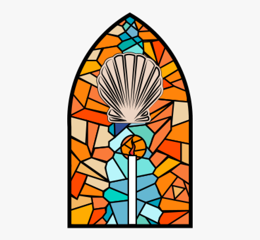 Transparent Wedding At Cana Clipart - Stained Glass Sacrament Of Baptism, Transparent Clipart