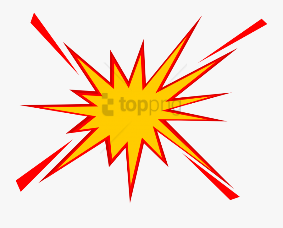 Comic Book Background Png - Transparent Comic Book Explosion, Transparent Clipart