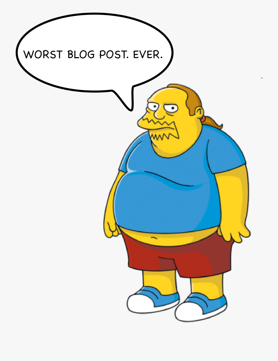 Guy Simpsons Wiki Fandom - Comic Book Guy Simpsons, Transparent Clipart