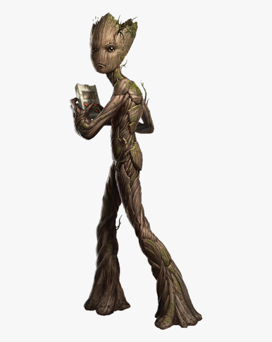 Clip Art Baby Groot Statue - Groot Avengers Infinity War, Transparent Clipart