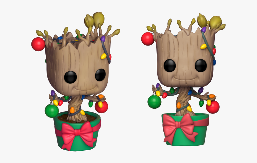 Funko Pop Groot Navidad Clipart , Png Download - Baby Groot In A Pot Pop Vinyl, Transparent Clipart