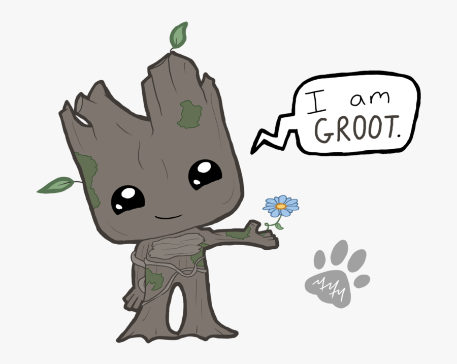 Clip Art Chibi Anime Pinterest And - Groot Chibi Png, Transparent Clipart