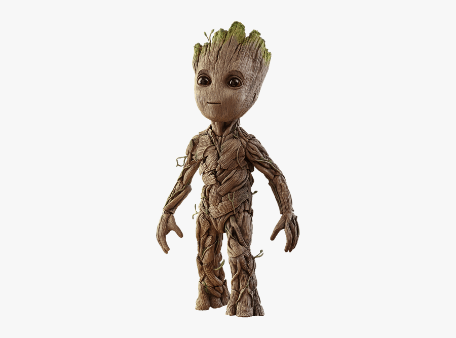 Clip Art Marvel Sixth Scale Figure - Guardians Of The Galaxy Vol 2 Groot, Transparent Clipart