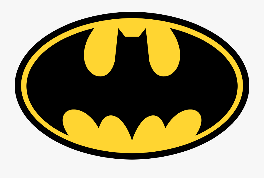 Batman Logo Comic Book Clip Art - Batman Logo Transparent Background, Transparent Clipart