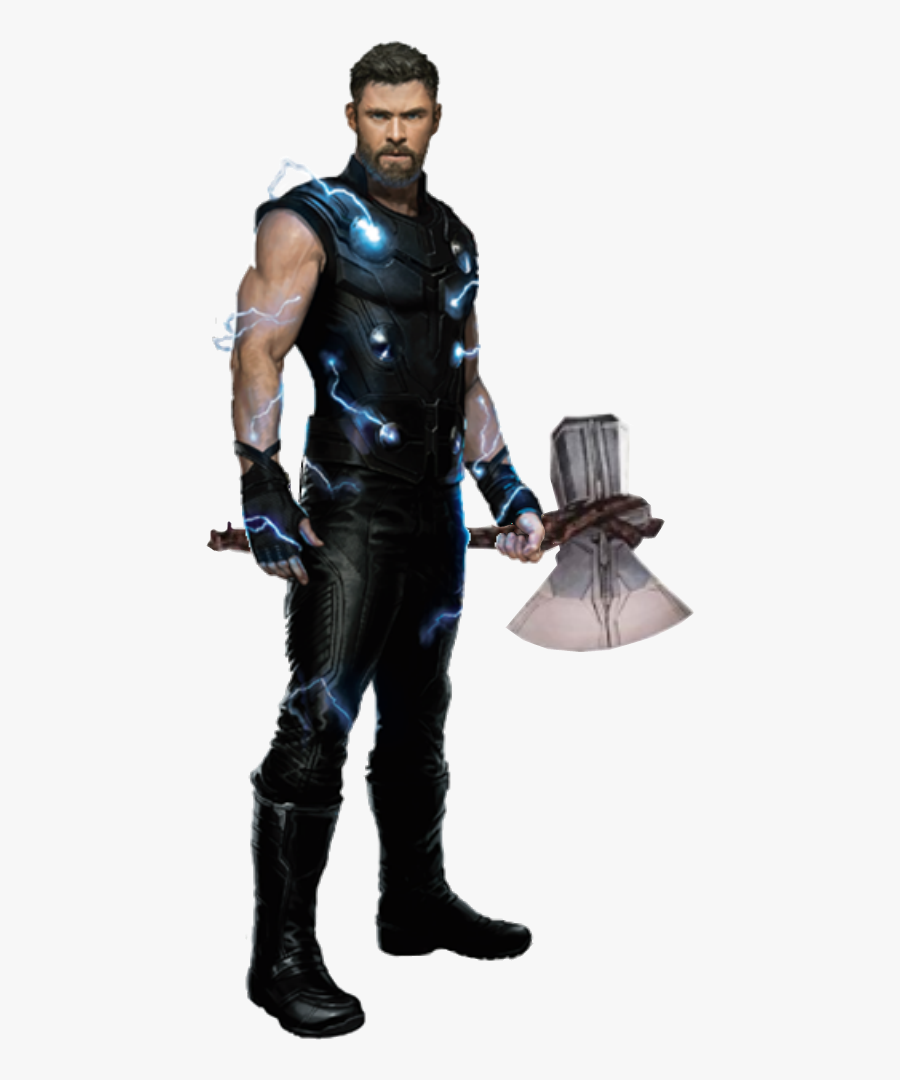 Thor Groot Avengers Chris Thanos Clipart - Thor Drawing Infinity War, Transparent Clipart