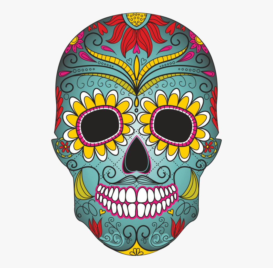 Calavera Clip Art Transprent - Cultural Masks Day Of The Dead, Transparent Clipart