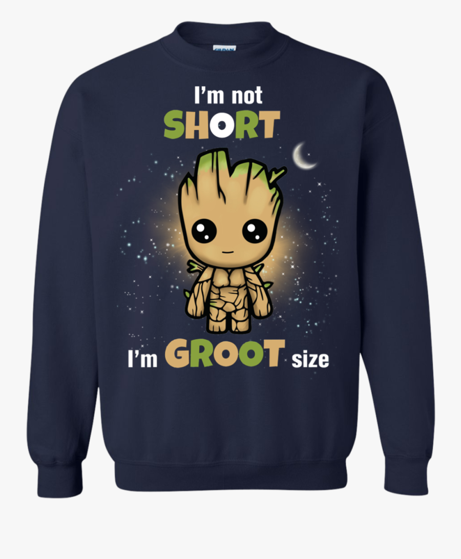 Clip Art Im Groot - I M Not Short I M Groot Size, Transparent Clipart