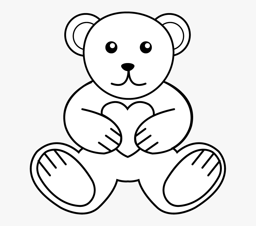 Free Clip Art - Teddy Bear Valentine Day Drawing, Transparent Clipart