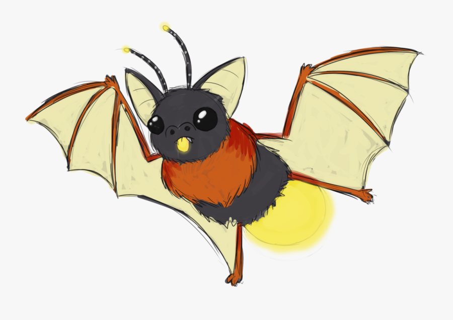 Firefly Cartoon Png - Animal And Insect Fusion, Transparent Clipart