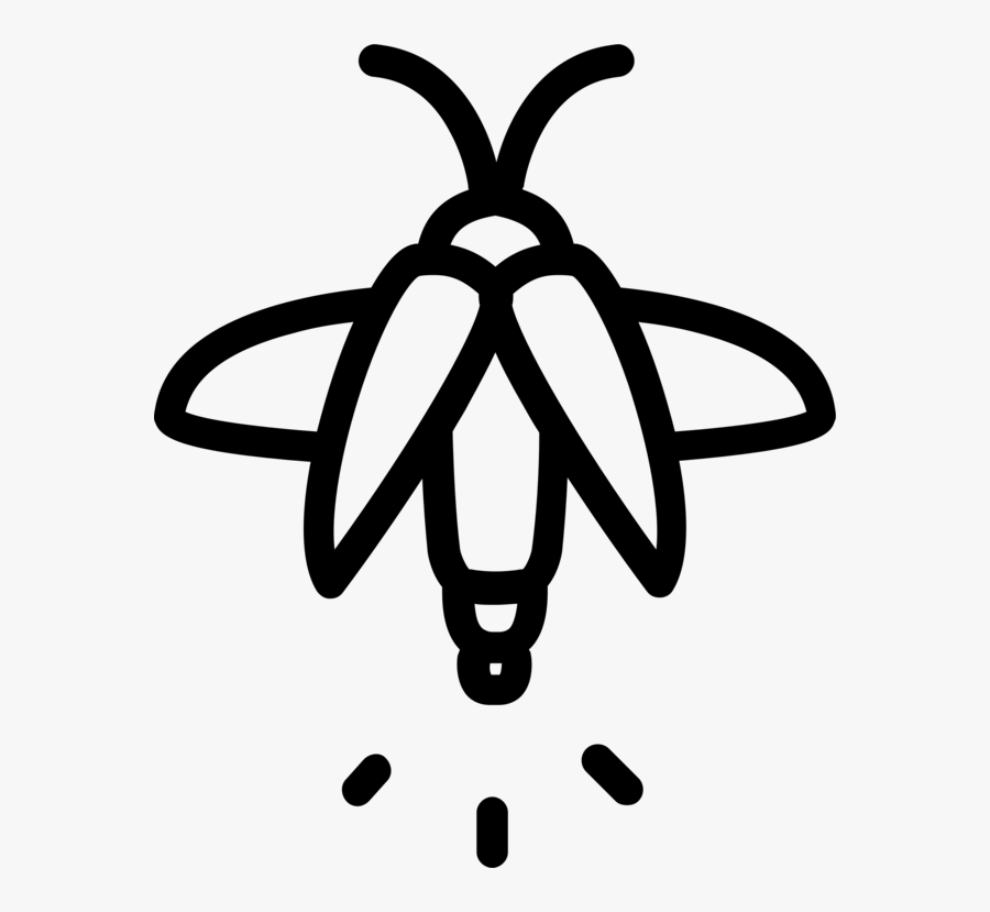 Firefly - Firefly Black And White, Transparent Clipart
