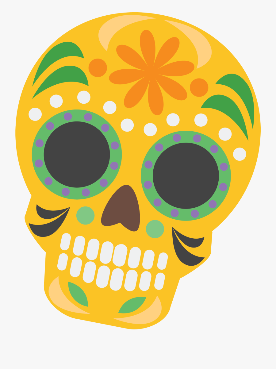 Skull, Transparent Clipart