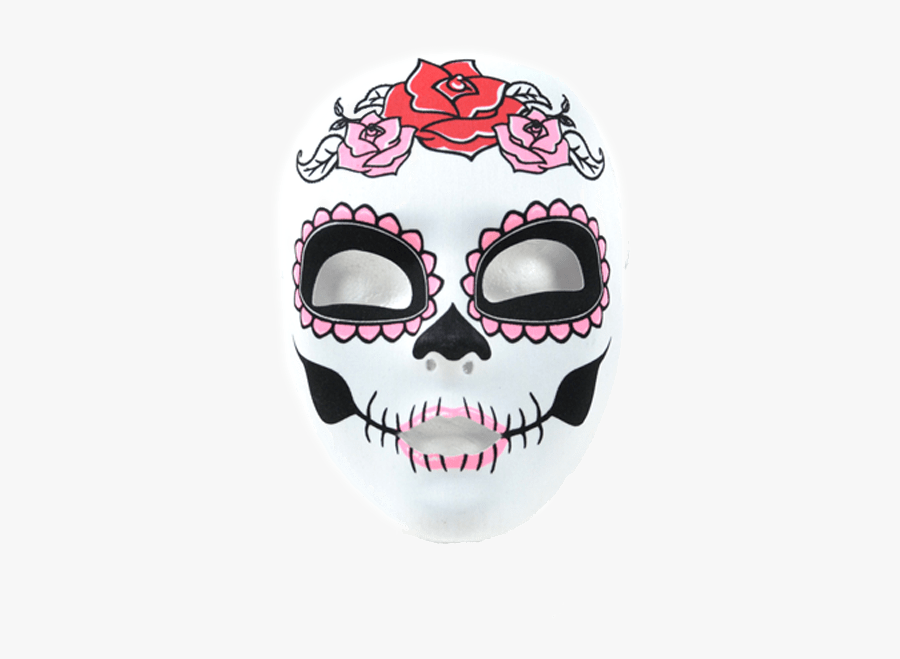 Easy Day Of The Dead Mask, Transparent Clipart