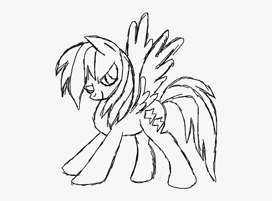 Image - Firefly Sketch - Sketch My Little Pony, Transparent Clipart