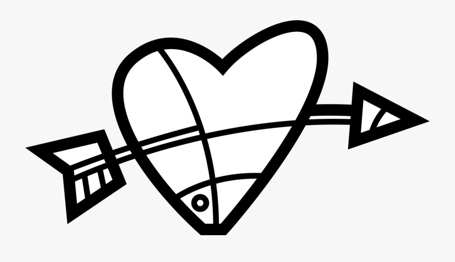 Vector Illustration Of Valentine"s Day Sentimental - Heart, Transparent Clipart