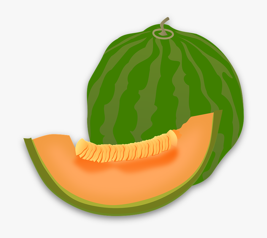Yummy Melon Clip Art At Clker - Png Clipart Melon, Transparent Clipart