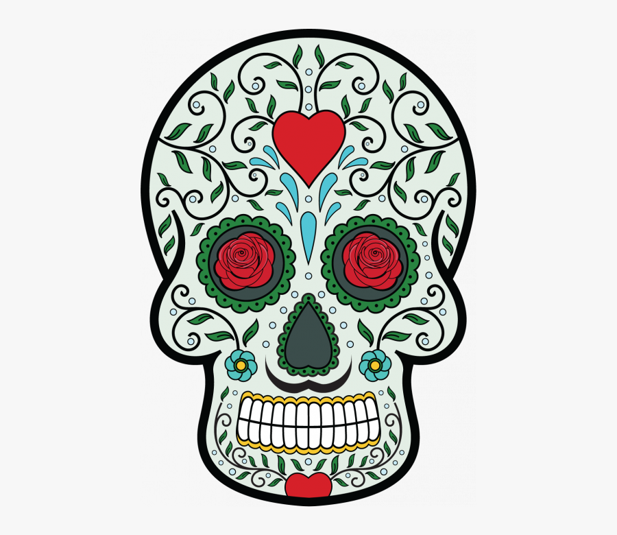 Calavera Megico Png, Transparent Clipart